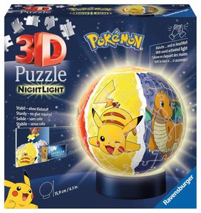 Ravensburger 3D-puzzel Pokémon met licht - 72 stukjes
