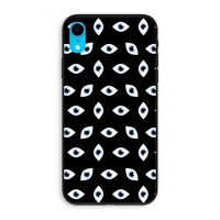 Eyes pattern: iPhone XR Biologisch afbreekbaar hoesje