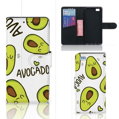 Huawei Ascend P8 Lite Leuk Hoesje Avocado Singing