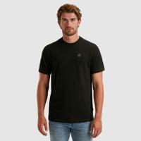 Pme Legend Ptss2509565 Short Sleeve R-neck Heavy Slub Jersey Print T-shirts 999 Black