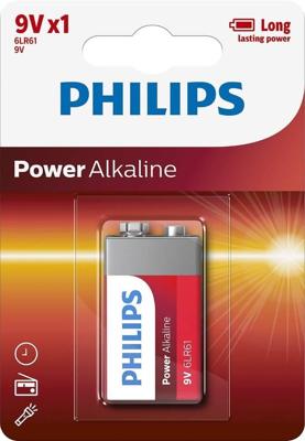 Philips Philips Powerlife 9 volt 6LR61 E bl.a1 - 3013025