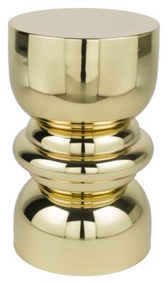 ZILT Bijzettafel 'Roby' 30cm, kleur Goud