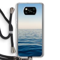 Water horizon: Xiaomi Poco X3 Pro Transparant Hoesje met koord