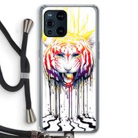 Fading: Oppo Find X3 Transparant Hoesje met koord