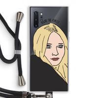 Ashley: Samsung Galaxy Note 10 Plus Transparant Hoesje met koord