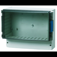 Fibox PC 25/22-3 Wandbehuizing 280 x 219 x 156 Polycarbonaat Grijs-wit (RAL 7035) 1 stuk(s) - thumbnail