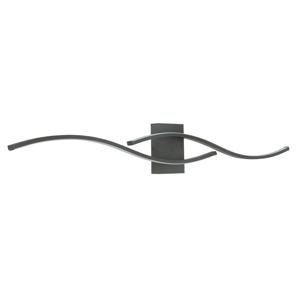 Highlight Design wandlampOnda zwart golf - W3527.01