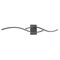 Highlight Design wandlampOnda zwart golf - W3527.01