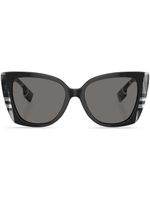 Burberry Eyewear lunettes de soleil Meryl à monture papillon - Noir