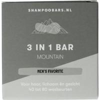 Shampoobars 3 in 1 bar mountain