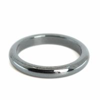 Edelstenen Ring Hematiet (3 mm - Maat 15) - thumbnail