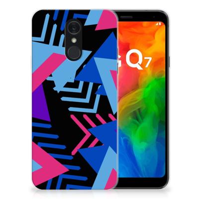 LG Q7 | TPU Hoesje | Funky Triangle