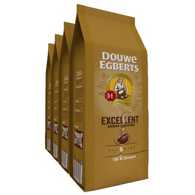 Douwe Egberts - Excellent Aroma Variaties Bonen - 4x 500g Douwe Egberts - Excellent Aroma Variaties Bonen - 4x 500g