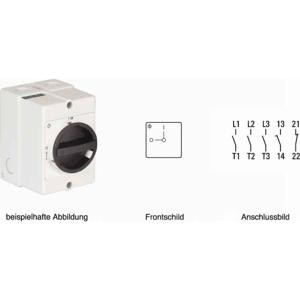 Kraus & Naimer KG64.T103/40.KL11V Reparatieschakelaar Uitschakelbaar 63 A 1 x 90 ° Zwart 1 stuk(s)