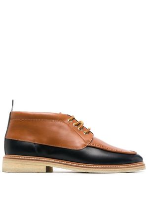 Thom Browne chaussures Top Deck à design bicolore - Marron