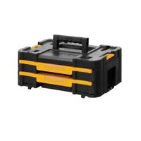 DeWALT DWST1-70706 TSTAK-BOX IV met 2 ondiepe lades met 9 vakjes DeWALT DWST1-70706 TSTAK-BOX IV met 2 ondiepe lades met 9 vakjes