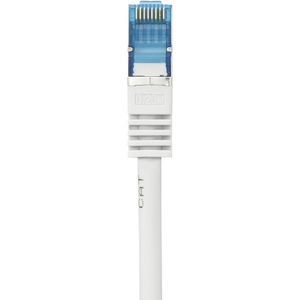 Renkforce RF-3829226 RJ45 Netwerkkabel, patchkabel CAT 6A S/FTP 0.25 m Grijs Snagless, Vlambestendig 1 stuk(s)