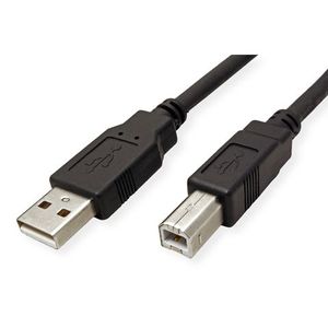 Secomp 11.44.8808 USB-kabel 0,8 m USB 2.0 USB A USB B Zwart