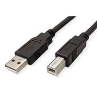 Secomp 11.44.8808 USB-kabel 0,8 m USB 2.0 USB A USB B Zwart - thumbnail