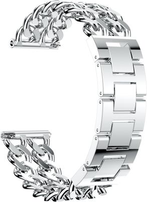 Polar Vantage M / Grit X Cowboy Stalen Schakel Band - Zilver