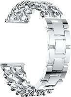 Polar Vantage M / Grit X Cowboy Stalen Schakel Band - Zilver Polar Vantage M / Grit X Cowboy Stalen Schakel Band - Zilver