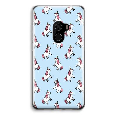 Eenhoorns overal: Xiaomi Mi Mix 2 Transparant Hoesje