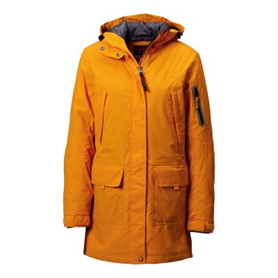 OWNEY Dames Winterparka Albany, oranje, Maat: 4XL