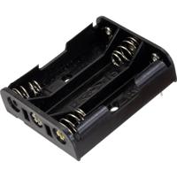 TRU COMPONENTS BH-331P Batterijhouder 3 AA (penlite) Contactpolen - thumbnail