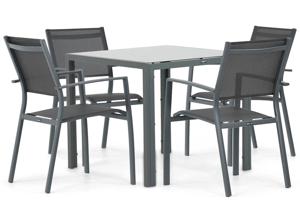 Lifestyle Sella/Venustas 85 cm dining tuinset 5-delig