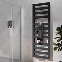 Design Radiator HSK Semprio | 60x180 cm | CV radiator | Midden aansluiting | 905 watt | Grafiet-zwart