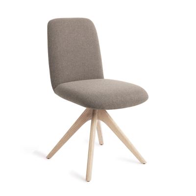 Jesper Home Eetkamerstoel 'Taiwa' Revolve Oak Bleach, kleur Foggy Fusion
