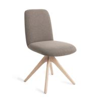 Jesper Home Eetkamerstoel 'Taiwa' Revolve Oak Bleach, kleur Foggy Fusion