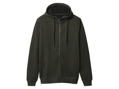 esmara Men Heren vest met teddyvoering (donkergroen, XXL)