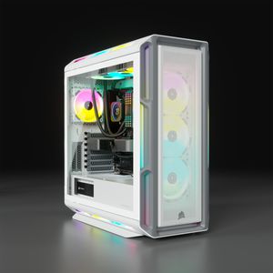 Corsair iCUE 5000T RGB Midi-tower PC-behuizing Wit