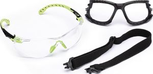 3M Veiligheidsbril | EN 166, EN 170, EN 172 | beugel groen, ring helder | polycarbonaat | 1 stuk - 7100078881 - 7100078881