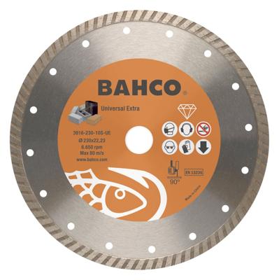 Bahco Slijpschijf | diamant | voor betontegels en bouwmaterialen | 230 x 2.6 x 22.23 mm - 3917-230-7S-U