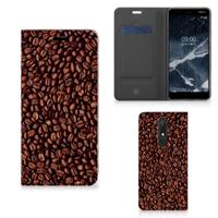 Nokia 5.1 (2018) | Flip Style Cover | Koffiebonen