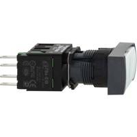 Schneider Electric XB6DA11B XB6DA11B Druktoets 250 V 3 A Moment (l x b x h) 57 x 18 x 18 mm IP65 1 stuk(s)