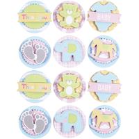 Creativ Company 3d baby stickers, baby, d 35 mm, dikte 5 mm, 1 vel