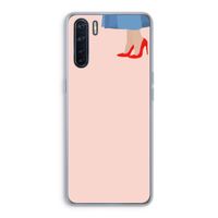 High heels: Oppo A91 Transparant Hoesje