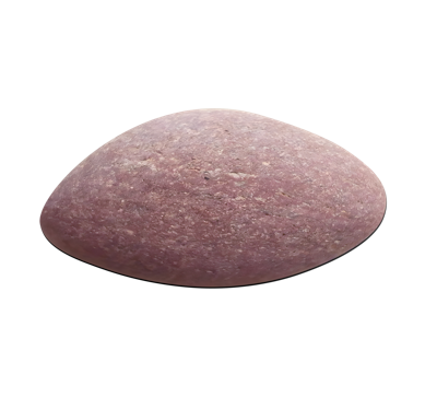 Roze steen Houten placemat
