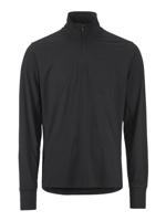Craft Flow Half Zip ondershirt lange mouw zwart heren