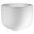 Meinl CSBM12A3 Crystal Singing Bowl White-Frosted klankschaal 12 inch toon A3