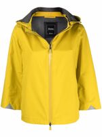 Herno veste crop à capuche - Jaune