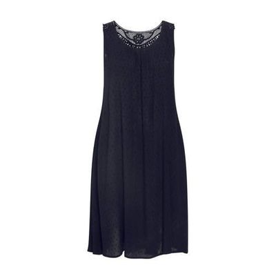 Paprika jurk met kant marine