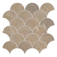 Edimax Astor Golden Age Wandtegel | 30x30 cm | Marmerlook | Mat Beige