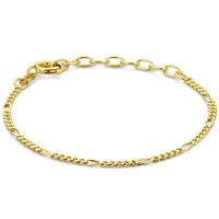 Armband Figaroschakel geelgoud 1,8 mm