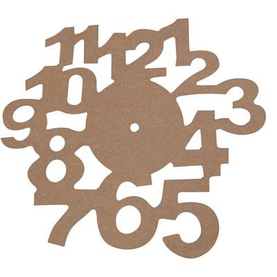 Creativ Company Klok, d 30 cm, dikte 3 mm, 1 stuk