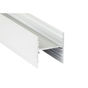 H-profiel hoog B 55mm x H 60mm - Wit