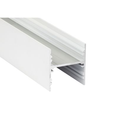 H-profiel hoog B 55mm x H 60mm - Wit